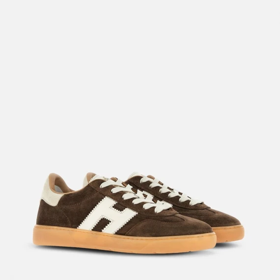 Sneakers Hogan Cool in camoscio marrone