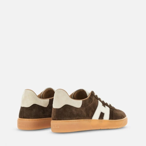 Sneakers Hogan Cool in camoscio marrone