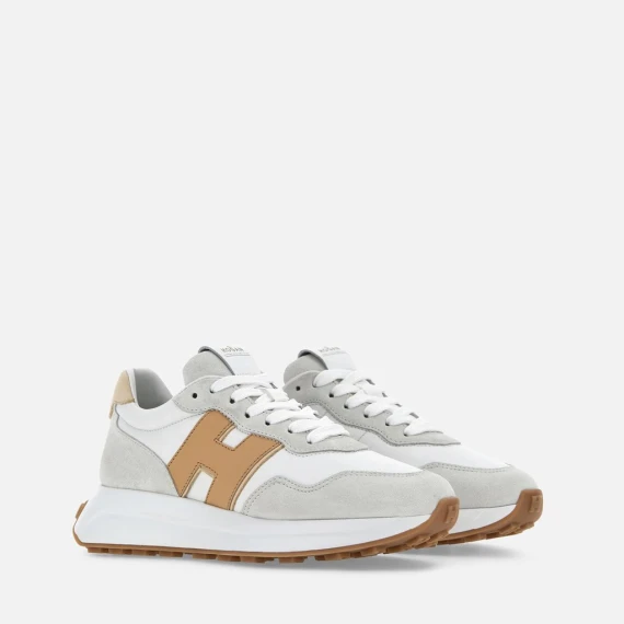 Sneakers Hogan H641 in pelle bianco
