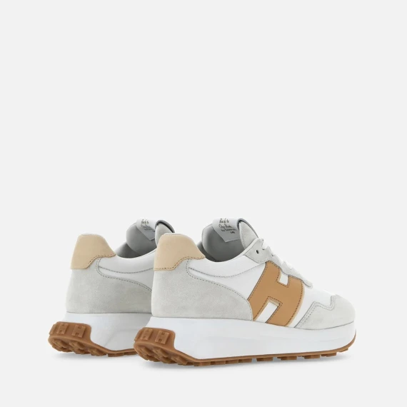 Sneakers Hogan H641 in pelle bianco