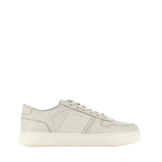 Sneakers Hogan H-TV in pelle bianca