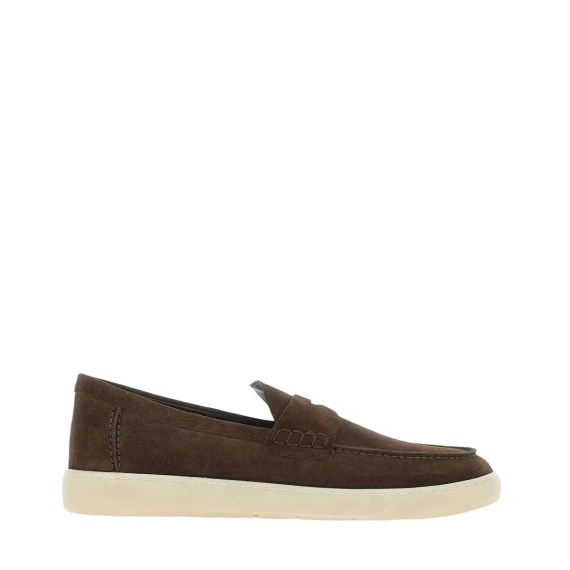 Mocassino Hogan in camoscio marrone