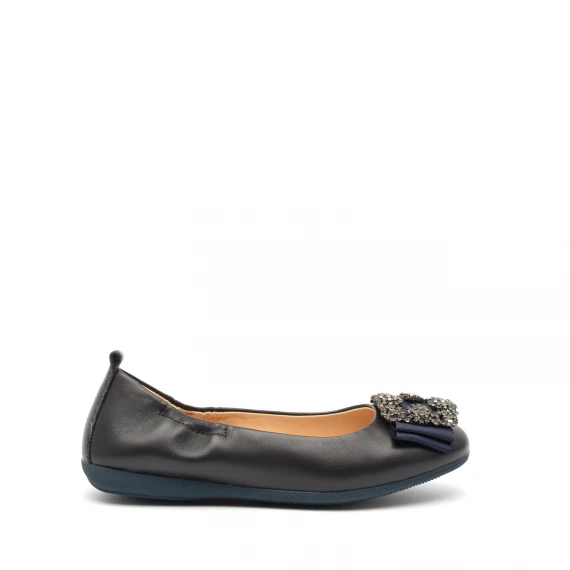 Ballerina La Ballerina in pelle blu