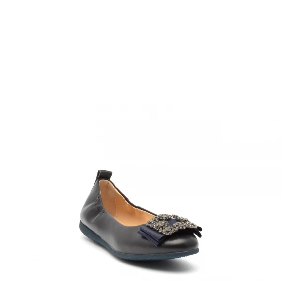 Ballerina La Ballerina in pelle blu