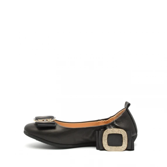 Ballerina La Ballerina in pelle nero