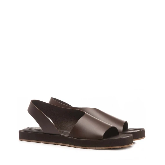 Sandalo Palomitas 4903 in pelle marrone
