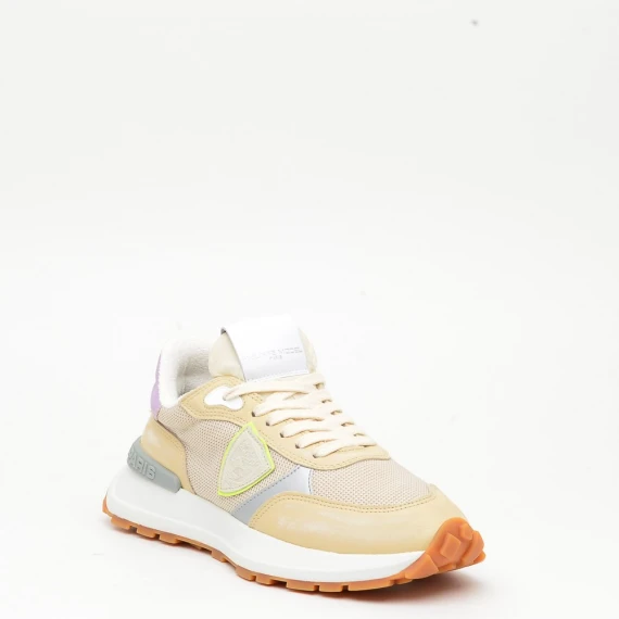 Sneakers Philippe Model Antibes in pelle rosa