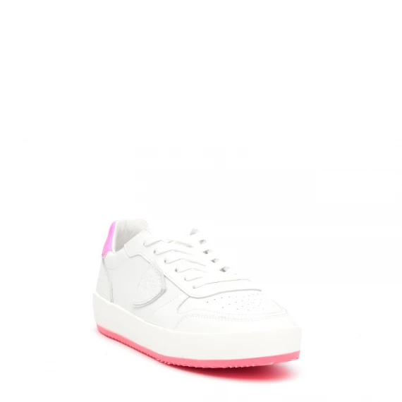 Sneakers Philippe Model VNLD in pelle bianco