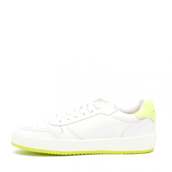 Sneakers Philippe Model NICE in pelle bianco