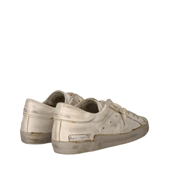 Sneakers Philippe Model PRLU in pelle bianco