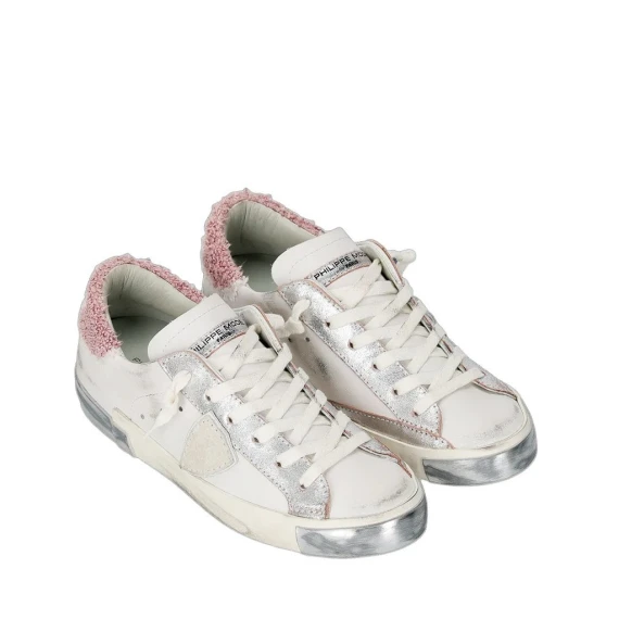 Sneakers Philippe Model PRLD in pelle bianco