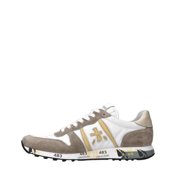 Sneakers Premiata ERIC in camoscio beige