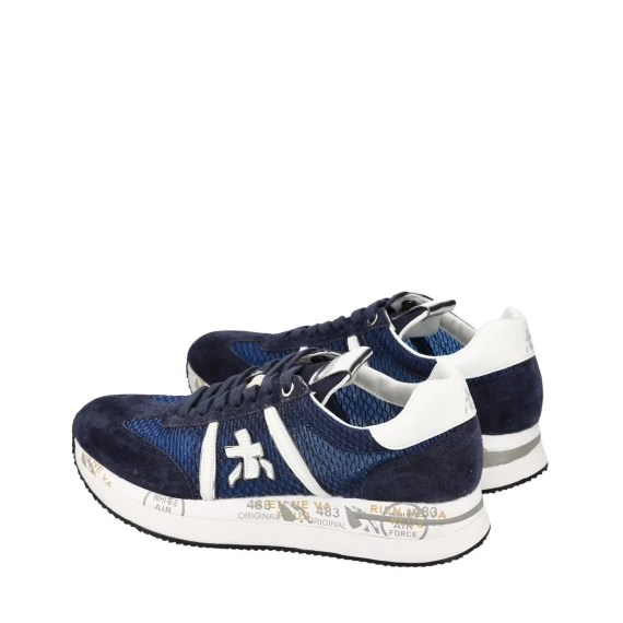 Sneakers Premiata CONNY in camoscio blu