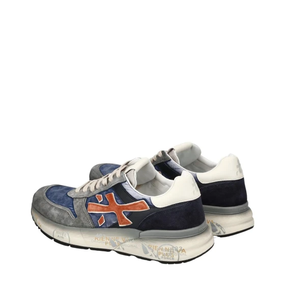 Sneakers Premiata MICK in tessuto blu