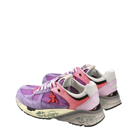 Sneakers Premiata MASED in camoscio viola
