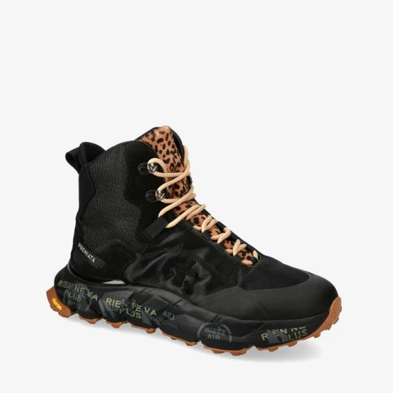 Sneakers Premiata SAINTCORSSD  in tessuto nero