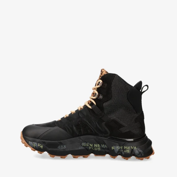 Sneakers Premiata SAINTCORSSD  in tessuto nero