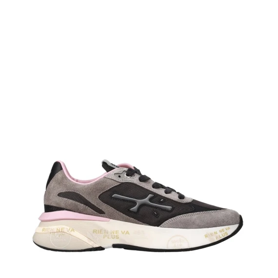 Sneakers Premiata MOERUND in camoscio grigio