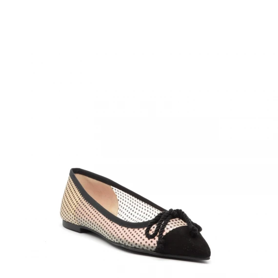 Ballerina Pretty Balleribas 47960 in tessuto trasparente a pois