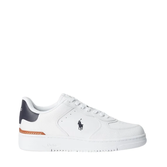 Sneakers Ralph Lauren LOW TOP  in pelle bianco