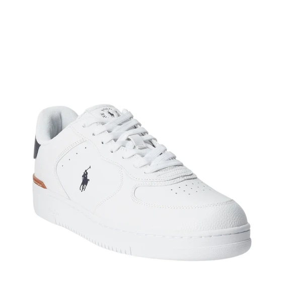 Sneakers Ralph Lauren LOW TOP  in pelle bianco