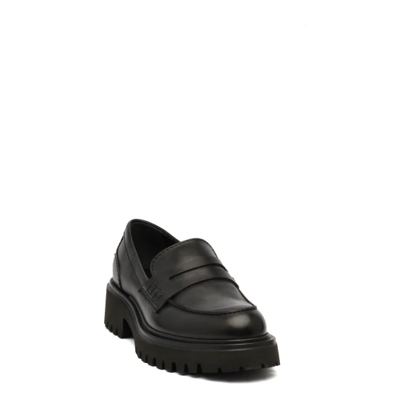 Mocassino Rotta 2432 in pelle nero