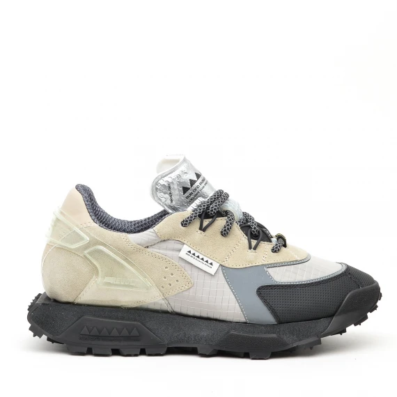 Sneakers Run Of PATAGONIA in camoscio grigio