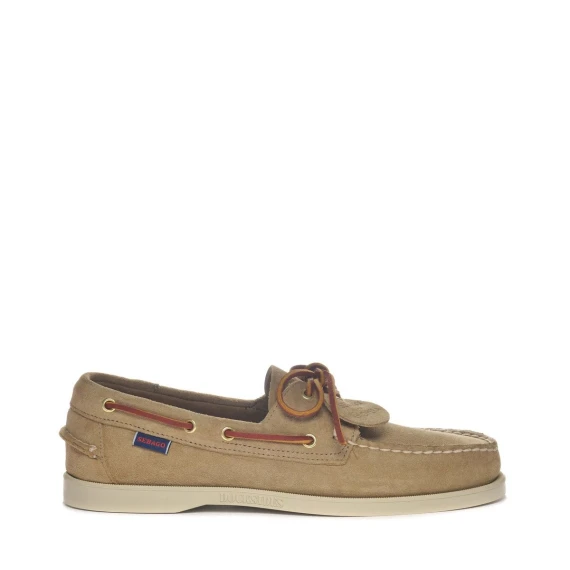 Mocassino Sebago 78123 in camoscio beige