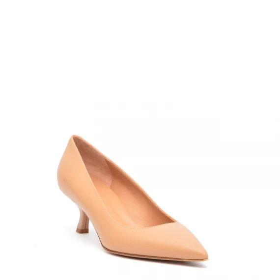 Decolté Sergio Levantesi CARMELA in pelle rosa