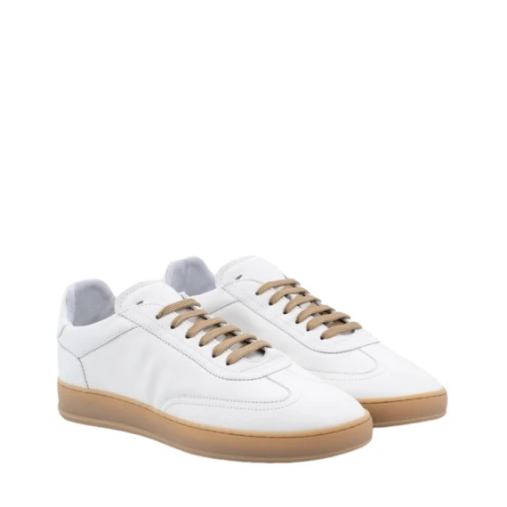 Sneakers Soldini VIESTE in pelle bianca