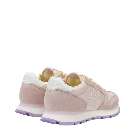 Sneakers Sun68 Z35201 in camoscio rosa
