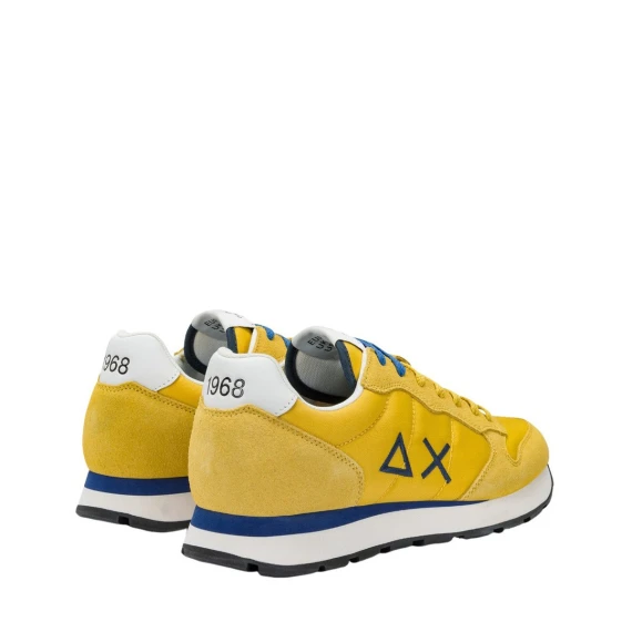 Sneakers Sun68 Z35101 in camoscio giallo