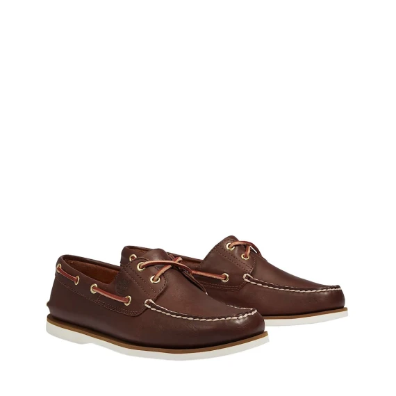 Mocassino da barca Timberland 174035 in pelle marrone