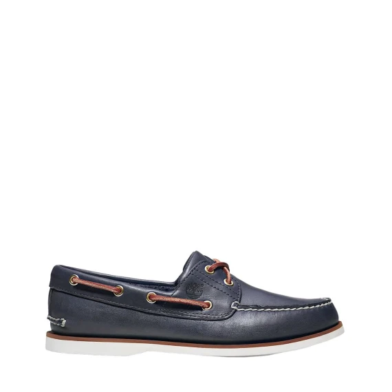 Mocassino da barca Timberland 174036 in pelle blu