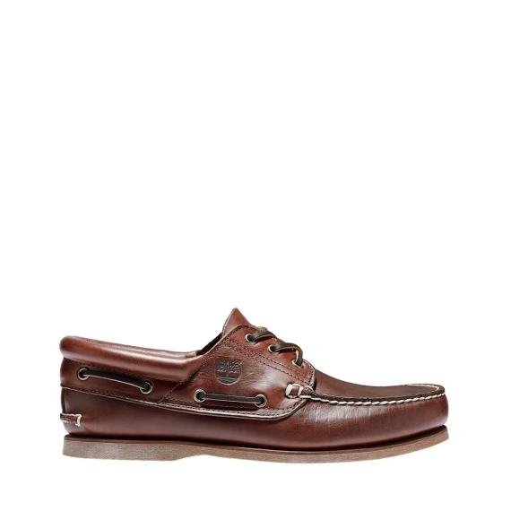 Mocassino da barca Timberland 176015 in pelle marrone