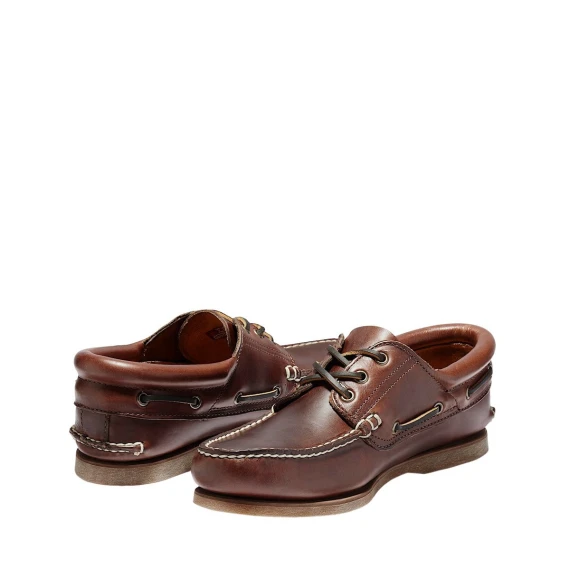Mocassino da barca Timberland 176015 in pelle marrone