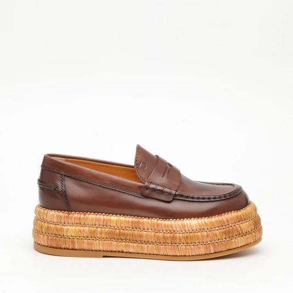 Mocassino Tod's in pelle marrone