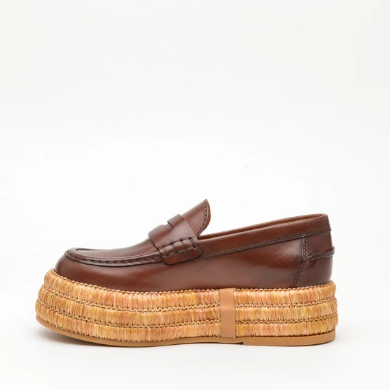 Mocassino Tod's in pelle marrone