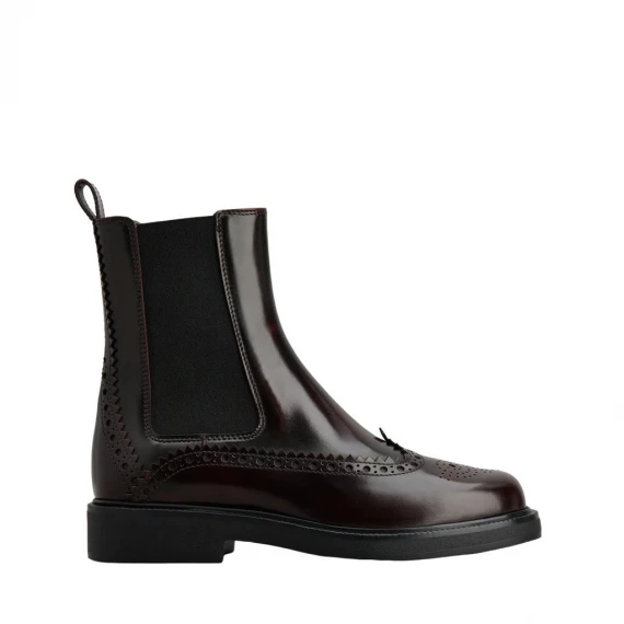 StivalettoTod's in pelle bordeaux
