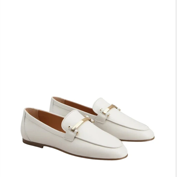 Mocassino Tod's  in pelle bianco