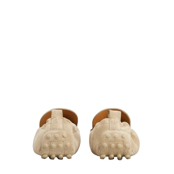 Mocassino gommino Tod's  in camoscio beige