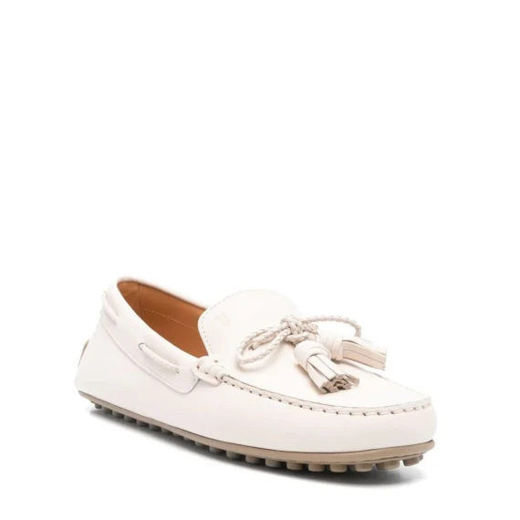 Mocassino Tod's  in pelle bianco