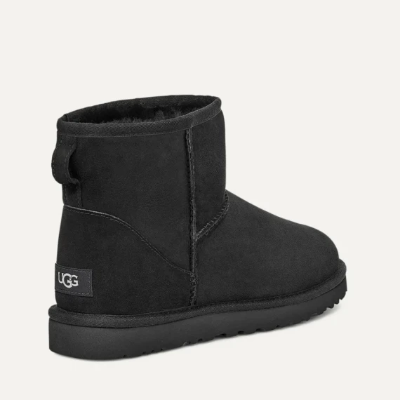 Stivaletto Ugg CLASSIC MINI in camoscio nero