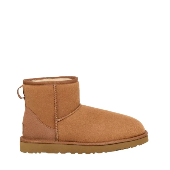 Stivaletto Ugg CLASSIC MINI in camoscio color nocciola