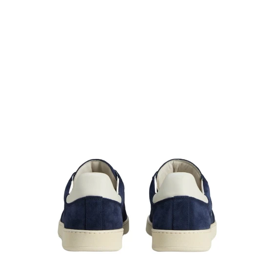 Sneakers Woolrich 10000 in camoscio blu