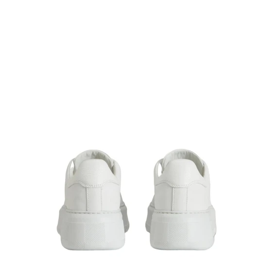Sneakers Woolrich 2340 in pelle bianco