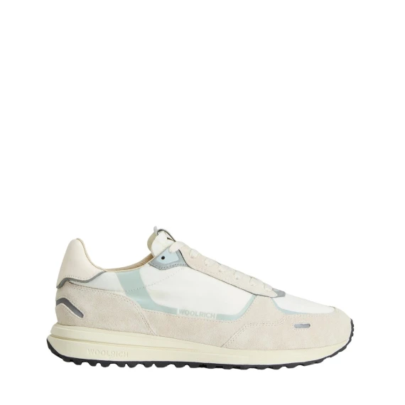 Sneakers Woolrich 2180 in nylon bianco